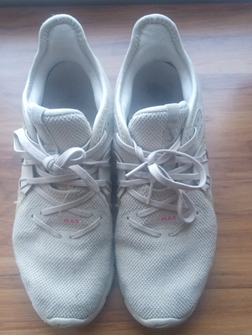 White Nike AirMax Sneakers